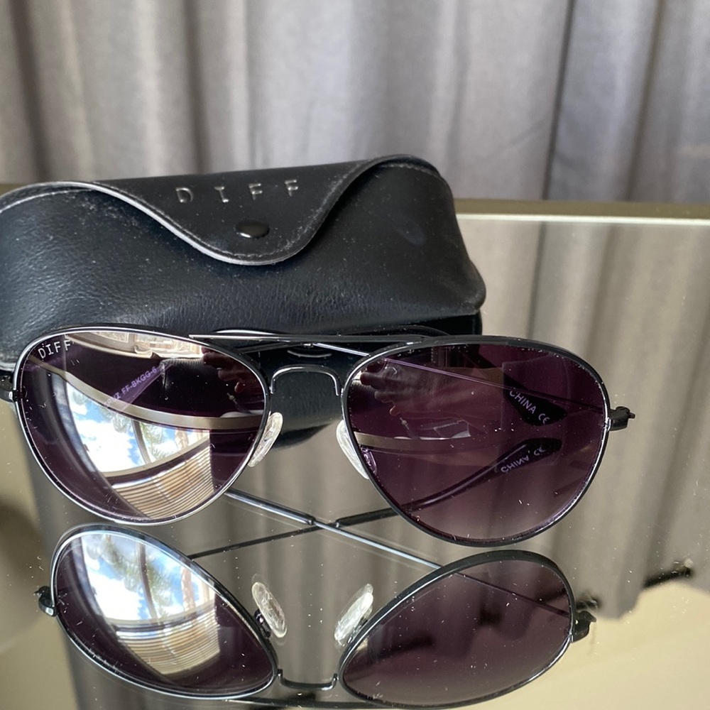 DIFF Eyewear, Cruz Aviator Style Sunglasses